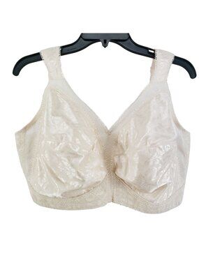 Playtex 18 Hour Comfort Strap Bra Size 42DDD Beige Wirefree